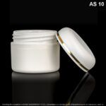 Pote X 12 Gramos Recto Con Tapa Blanca Cenefa - Image 2