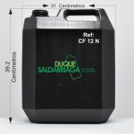 Garrafa X 19 Litros ( 5 Galones) Recuperada Negra - Image 2