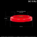 Tapa Flint # 53 Roja