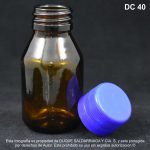 Envase X 60 ML Redondo Vidrio Ámbar - Image 3