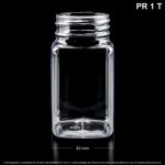 Pastillero X 90 ML Cuadrado Transparente - Image 3
