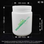 Frasco Gel X 500 ML Pead Blanco - Image 2