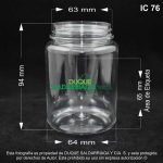 Envase X 240 ML Cilindro Pet - Image 2