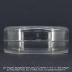 Pomo X 5 Gramos Base Transparente Tapa Presión