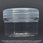 Caja Cosmética X 10 Gramos Tapa Rosca Transparente