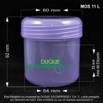 Pote X 120 ML Convexo Lila - Image 2