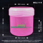 Pote X 120 ML Convexo Rosado - Image 2