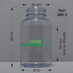 Pastillero X 200 ML Transparente - Image 2