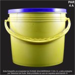 Cuñete X 10 Litros Recuperado Amarillo