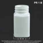 Pastillero X 90 ML Cuadrado Blanco - Image 3