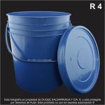 Cuñete X 20 Litros Recuperado Azul - Image 4