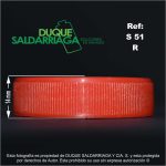 Tapa # 48 Estriada Roja - Image 2