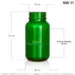 Pastillero X 120 ML Cintura Verde