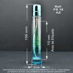 Envase X 30 ML Single Azul Para Perfumería - Image 2