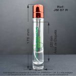 Envase X 60 ML Padua Rojo Para Perfumeria - Image 2