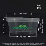 Cubeta X 125 ML Con Tapa Presión - Image 2