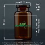 Envase X 10 ML Probador Vidrio Ámbar - Image 2
