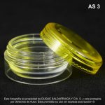 Caja Cosmética X 5 Gramos Tapa Rosca Amarilla - Image 3