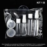 Kit viajero blanco para uso personal