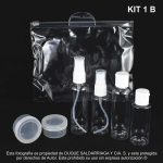 Kit viajero blanco para uso personal - Image 3