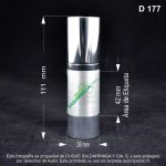 Envase X 15 ML Airless Plata - Image 2