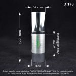 Envase X 30 ML Airless Plata Con Ventana - Image 2