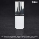 Envase X 30 ML Airless Tapa Plata Base Blanca