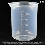Vaso Medidor X 250 ML Sin Manija