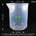 Vaso Medidor X 1000 ML  Sin Manija - Image 2