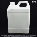 Garrafa X 4000 ML Cuadrada Blanca Recuperada