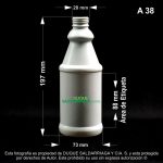 Envase X 500 ML Cónico Blanco Recuperado - Image 2