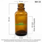 Envase X 30 ML Dropper Ámbar - Image 2