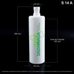 Envase X 500 ML Cilíndrico Cuello Largo Blanco - Image 2