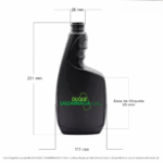 Envase X 500 ML Espolvoreador Negro - Image 3