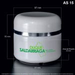 Pote X 30 ML Gel Blanco Cenefa Plata - Image 2