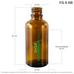 Envase X 50 ML Ámbar Esencia - Image 2