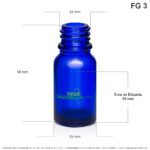 Envase X 10 ML Azul Dinni - Image 2