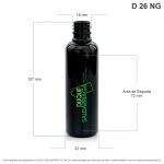 Envase X 60 ML Bala Negro - Image 2