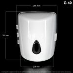 Dispensador Center Pull Gris - Image 2