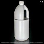 Envase X 1000 ML Cilíndrico Blanco Recuperado
