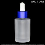 Frasco X 30 ML Con Tapa Azul