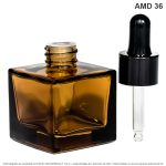 Gotero X 30 ML  Ámbar Cuadrado - Image 3