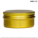 Pote X 20 Gramos Aluminio Dorado
