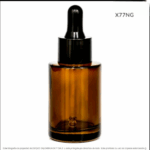 Gotero X 30 ML Ámbar Tapa Negra