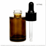 Gotero X 30 ML Ámbar Tapa Negra