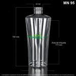 Envase X 260 ML Splash Transparente Cosmético - Image 2