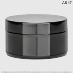 Caja Cosmética X 20 Gramos Negra