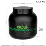Envase X 1000 ML Proteína Negro - Image 2