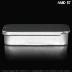 Pote X 30 Gramos Aluminio Rectangular