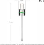 Pipeta X 98 MM Con Anillo Plata - Image 2